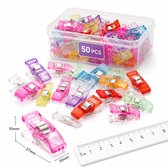 Wonder clips - Kleine knijpertjes - Naai clips - 50stuks
