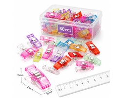 Wonder clips - Kleine knijpertjes - Naai clips - 50stuks