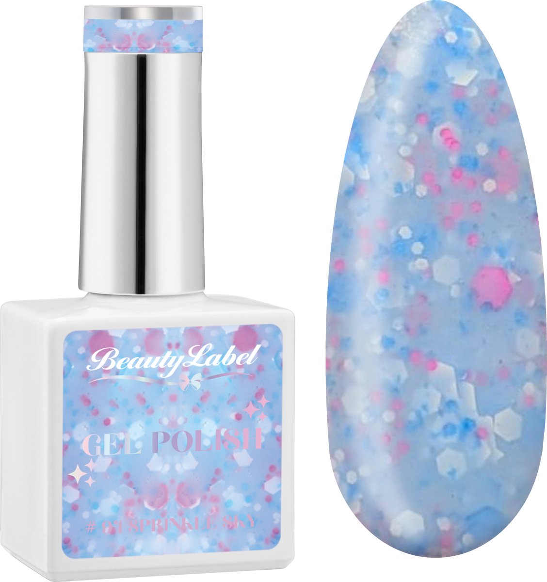 Beauty Label - Gelpolish 15ml - #94 Sprinkle Sky