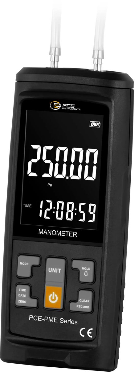 Verschildrukmeter PCE-PME 250