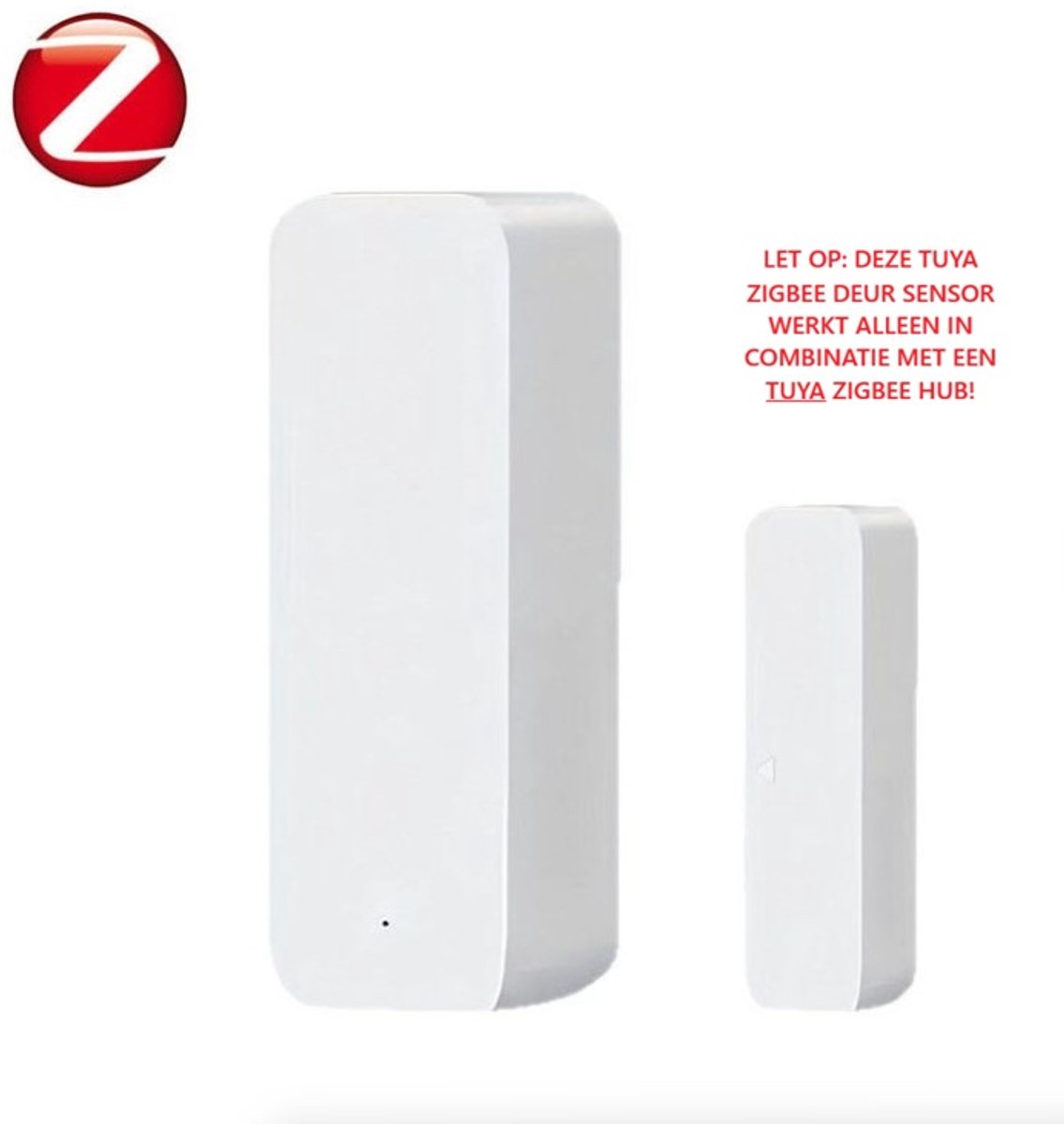 Tuya Zigbee Deur‑ en Raamsensor – Slimme Magneetsensor voor Veilig Wonen