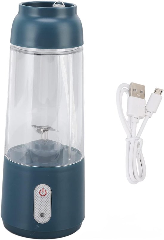 Milkshake machine – Draagbare Blender To Go - Elektrische Slowjuicer – Oplaadbare Milkshake Maker 380ml – Fruit Mixer — afbeelding 4