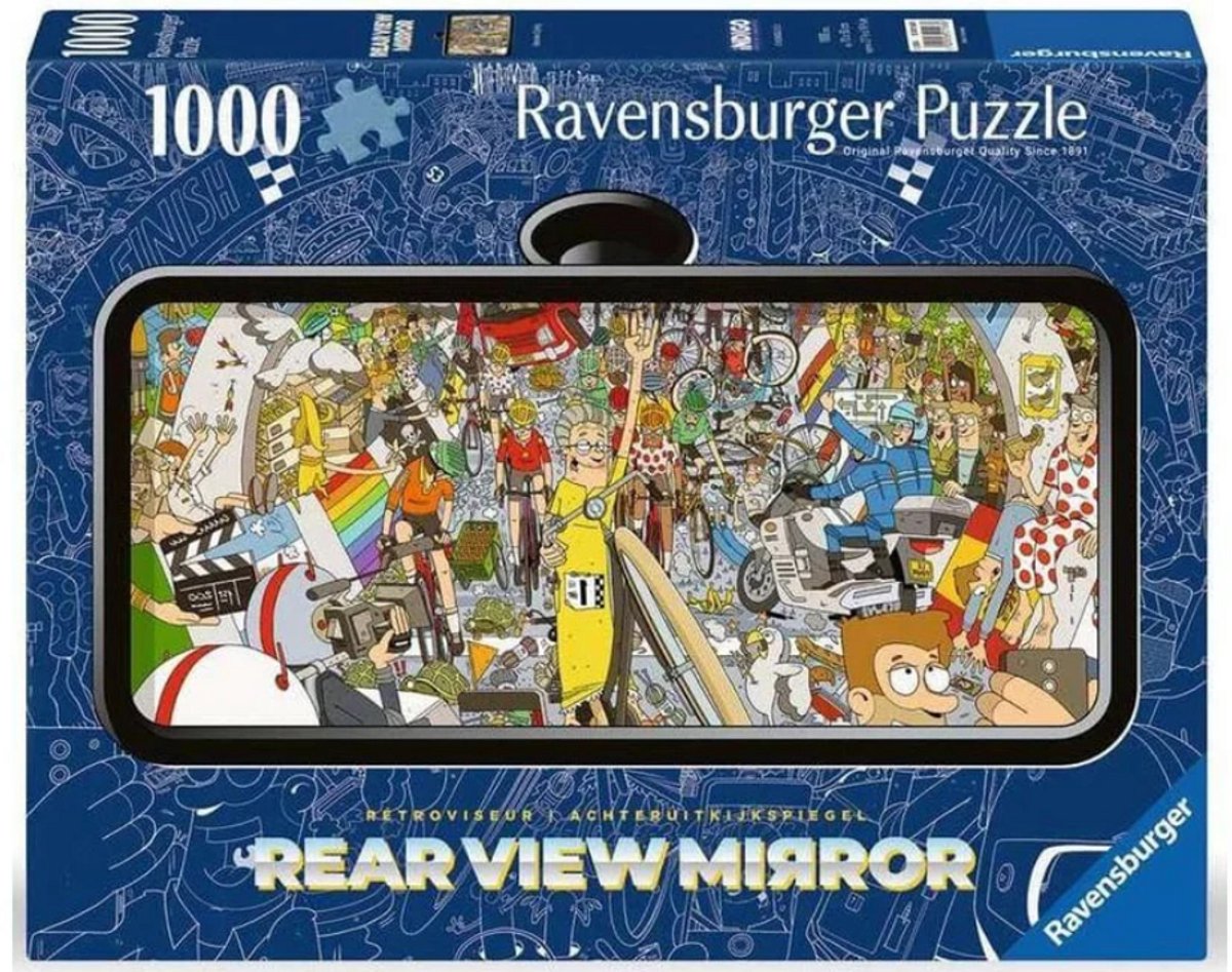 Rear view Wielrennen