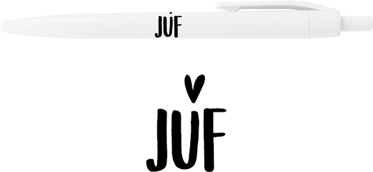 Pen - JUF  - Bedankje - Einde schooljaar - Verjaardag - Bedankt