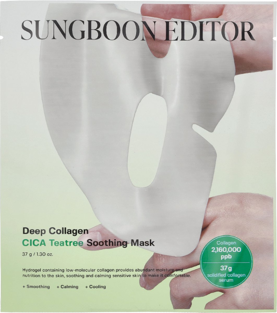 Sungboon Editor Deep Collagen Cica Teatree Soothing Mask 148 g