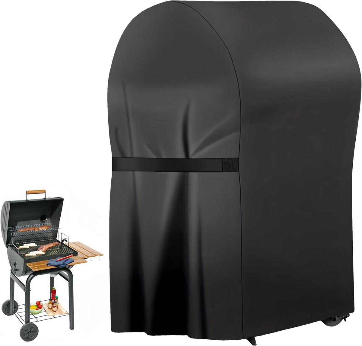 Duurzame en Waterdichte Barbecuehoes, Wind- en UV-bestendig, Geschikt voor Diverse Barbecues (67 x 77 x 110 cm) - Bescherming tegen Weerselementen en Scheuren