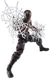 Actiefiguur van Miles Morales in het Brooklyn 2099-pak, in een dynamische pose.