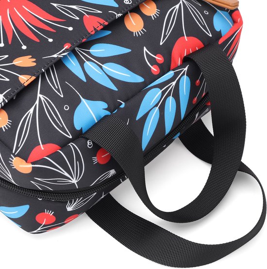 Brisby 4 Laags Geïsoleerde Koeltas - Lunchtas - Kolftas 4 liter - Passion Flower van Brisby — afbeelding 3