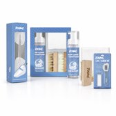 Pooms 4in1 Sneaker Cleaning Set + 2in1 Suède Reinigingsset + Schoenenspanners - Schoenverzorging - Reinigen en Herstellen - Vouwen Voorkomen - Shoe Trees EU 39-47 - Zonder Water