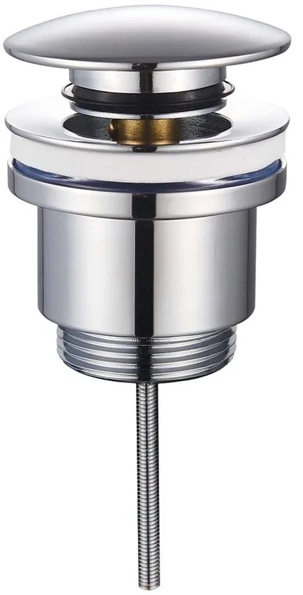 Foto: Dutchline afvoerplug luxe clickwaste 5 4 chroom
