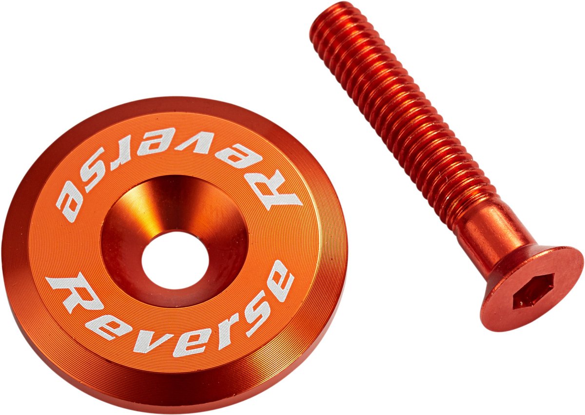 Reverse Ahead Cap With Screw Orange - UNI
