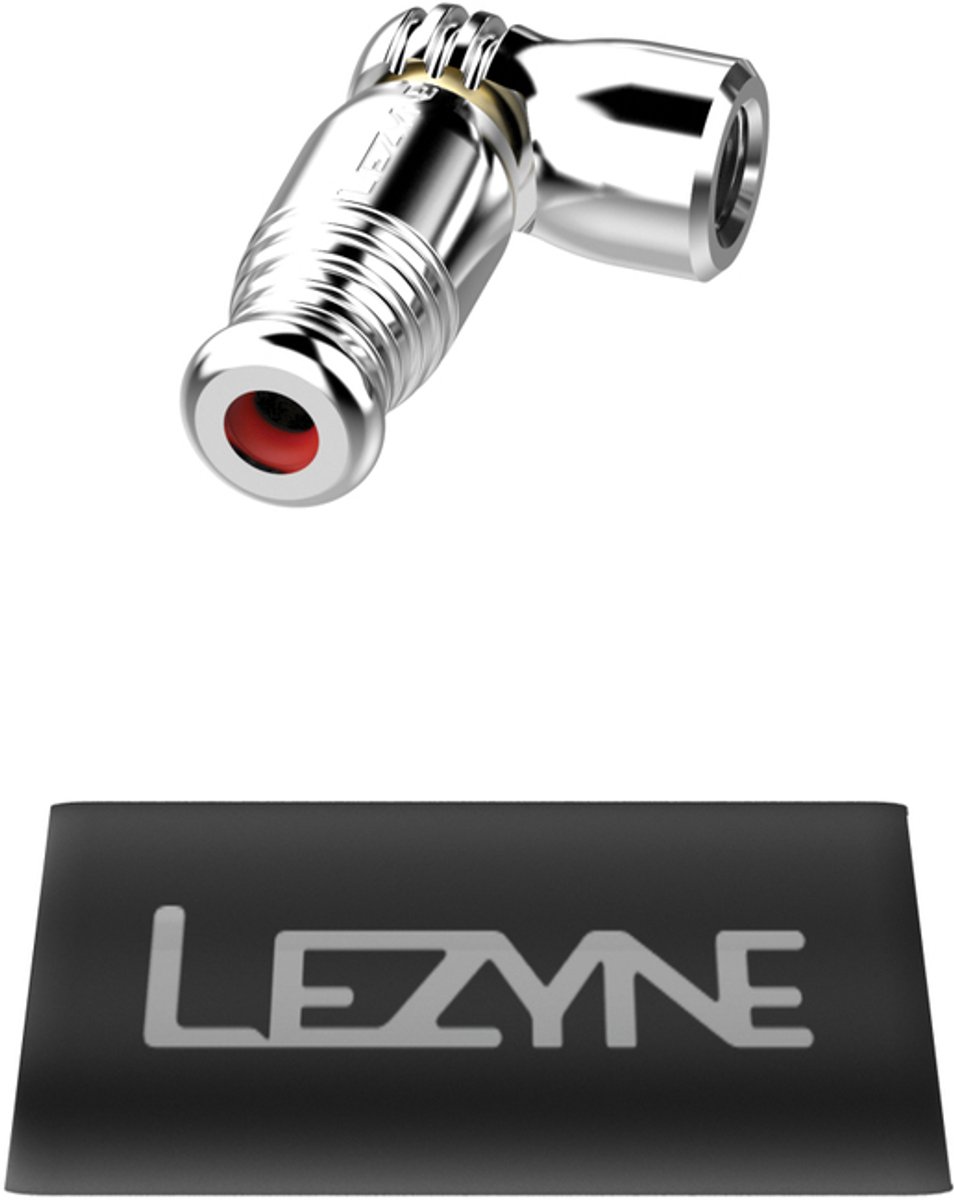 LEZYNE TRIGGER SPEED DRIVE CO2 HEAD SILVER