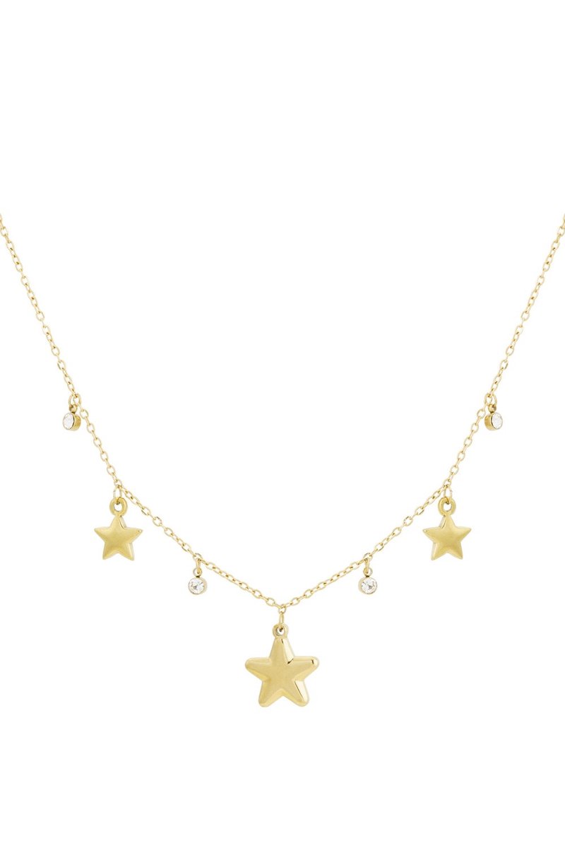 YWG - stargaze ketting - Goud kleurig