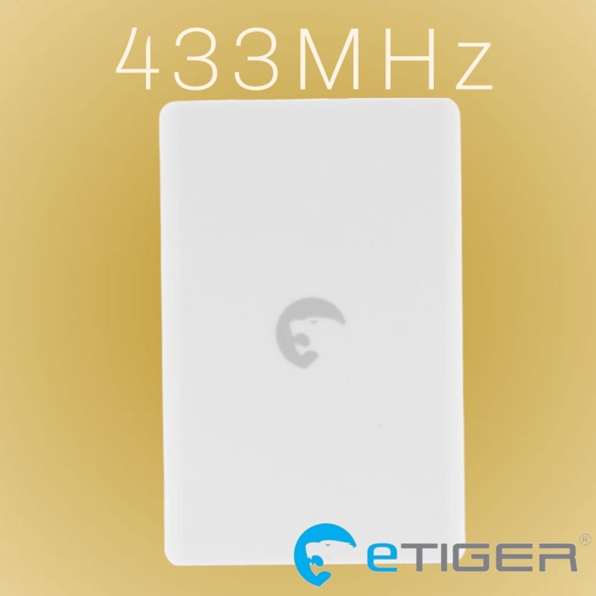 eTiger® TR030 Draadloze Trilsensor voor ramen, deuren en kluizen.