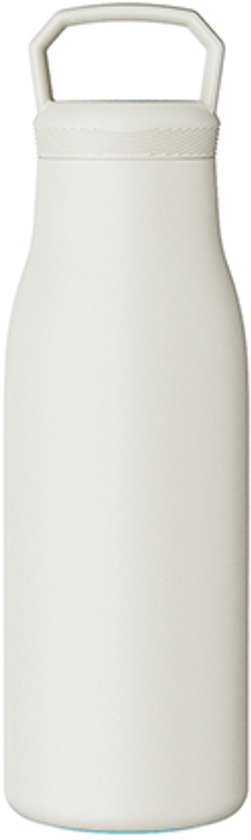KOZIE Thermosfles 360 ml – RVS – Dubbelwandig Geïsoleerd – Crème Beige – Lekvrije Drinkfles