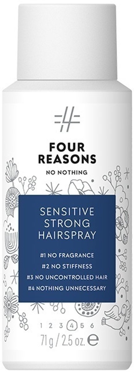 FOUR REASONS - NO NOTHING SENSITIVE STRONG HAIRSPRAY 100 ML