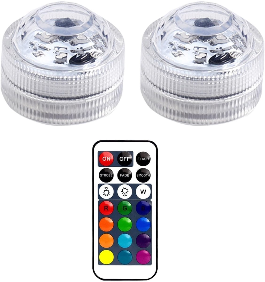 Dailygoods - Waterdichte Mini-LED Lampen met Afstandsbediening