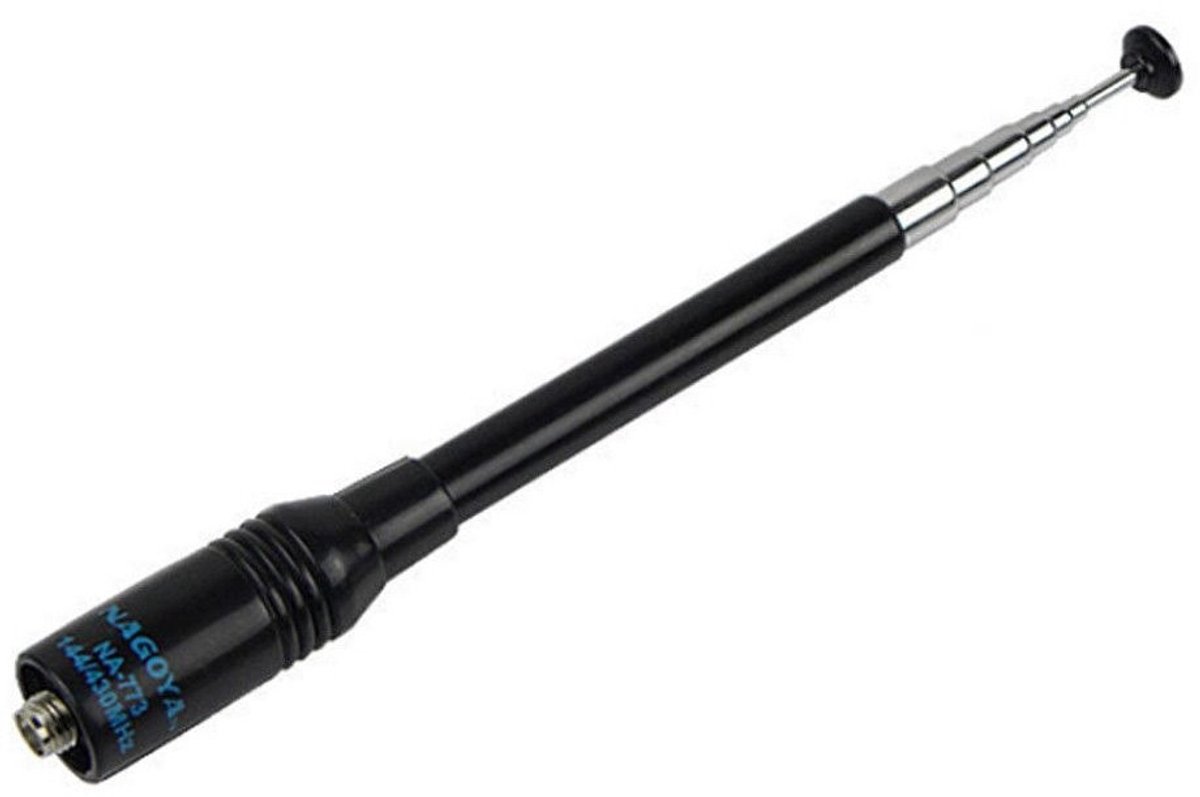 Dailygoods - Dualband Antenne - UHF VHF - 144/430 MHz - Handheld Radio - Uitschuifbaar - Communicatie - Baofeng Kenwood