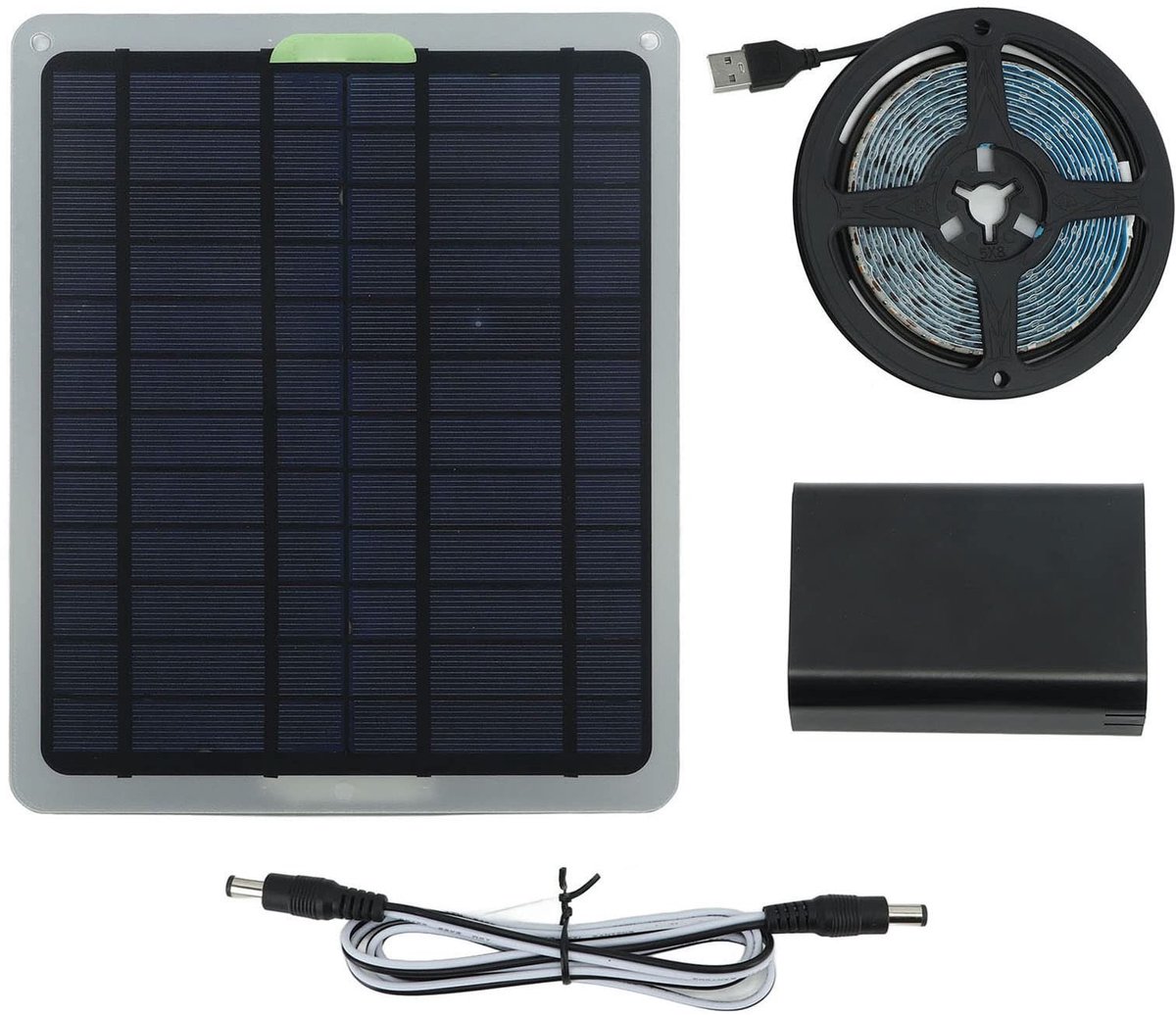 Dailygoods - Waterdichte Solar LED Groeilamp 20W voor Broeikas