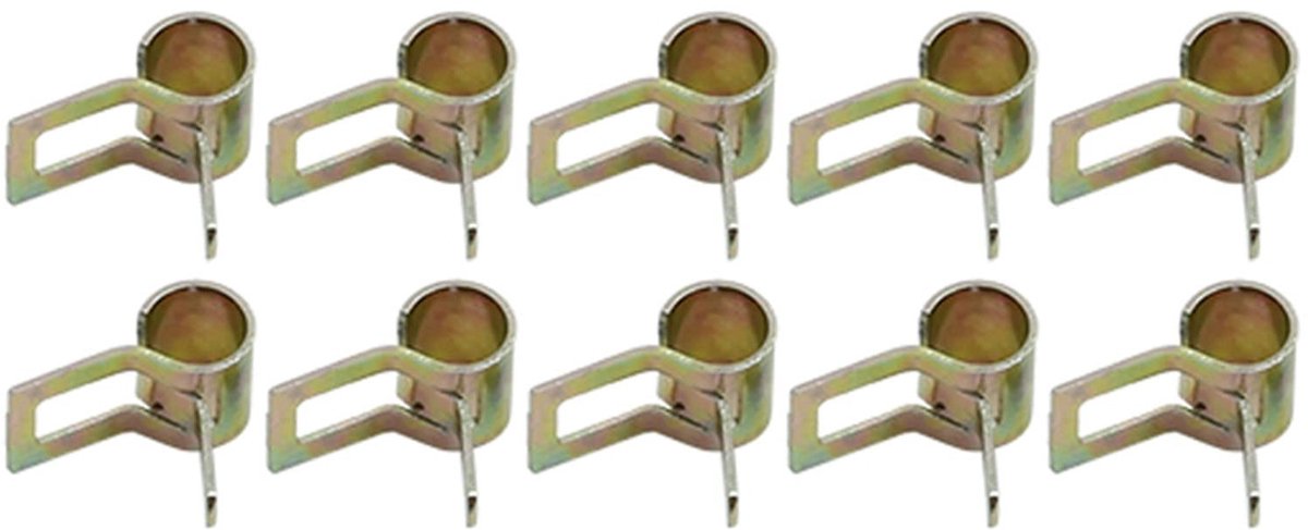 Dailygoods - Cosensi - Dailygoods - Slangklemmen 6 mm, 80 stuks, Metaal