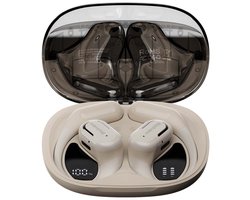 Blackview AirBuds 300 - Open ear Oordopjes - Oortjes Draadloos - Sport Oordopjes - Bluetooth 6.0 - Spatwaterdicht IPX5 - Wit