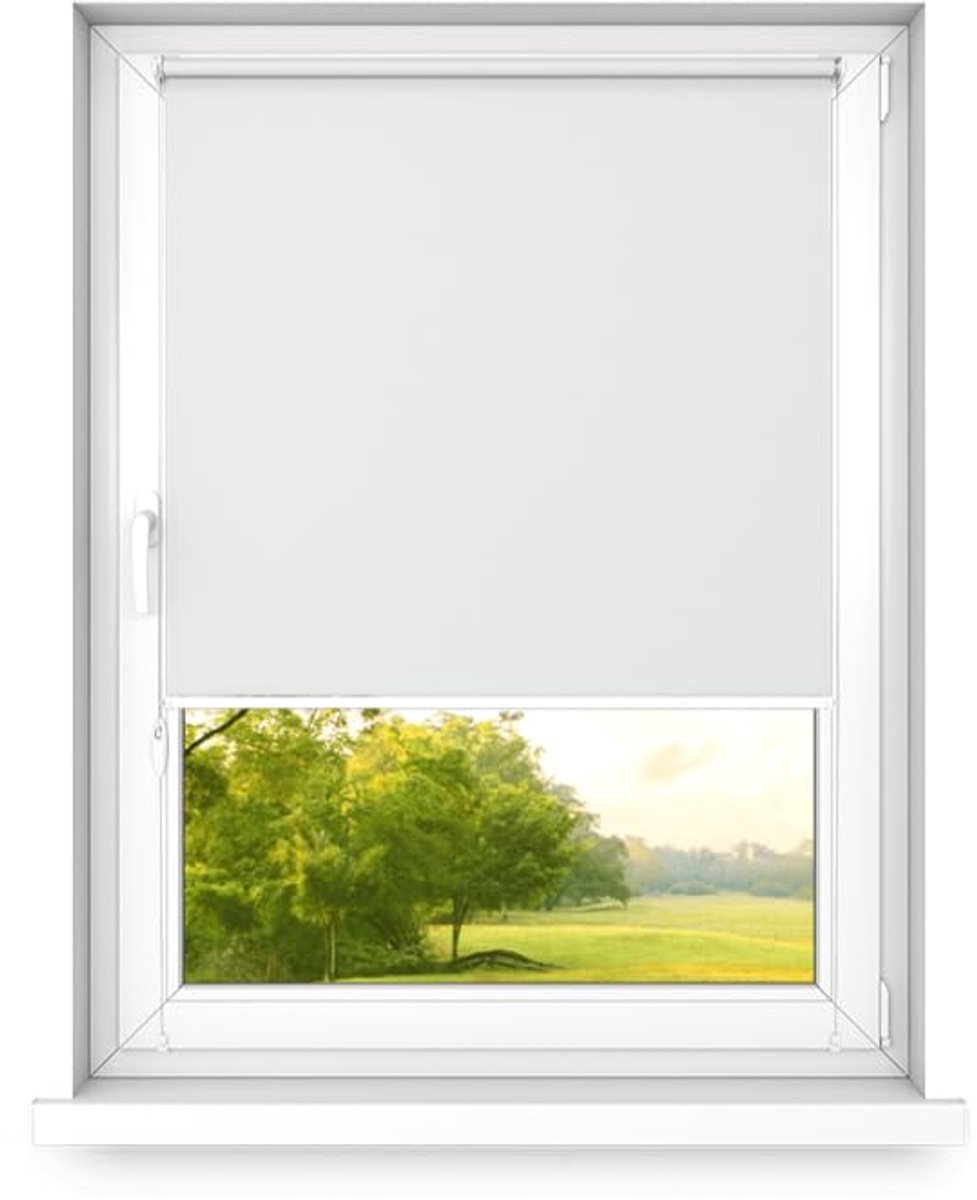time4blinds - Verduisteringsrolgordijn Zonder Boren - Verduisteringsrolgordijn, Rolgordijn