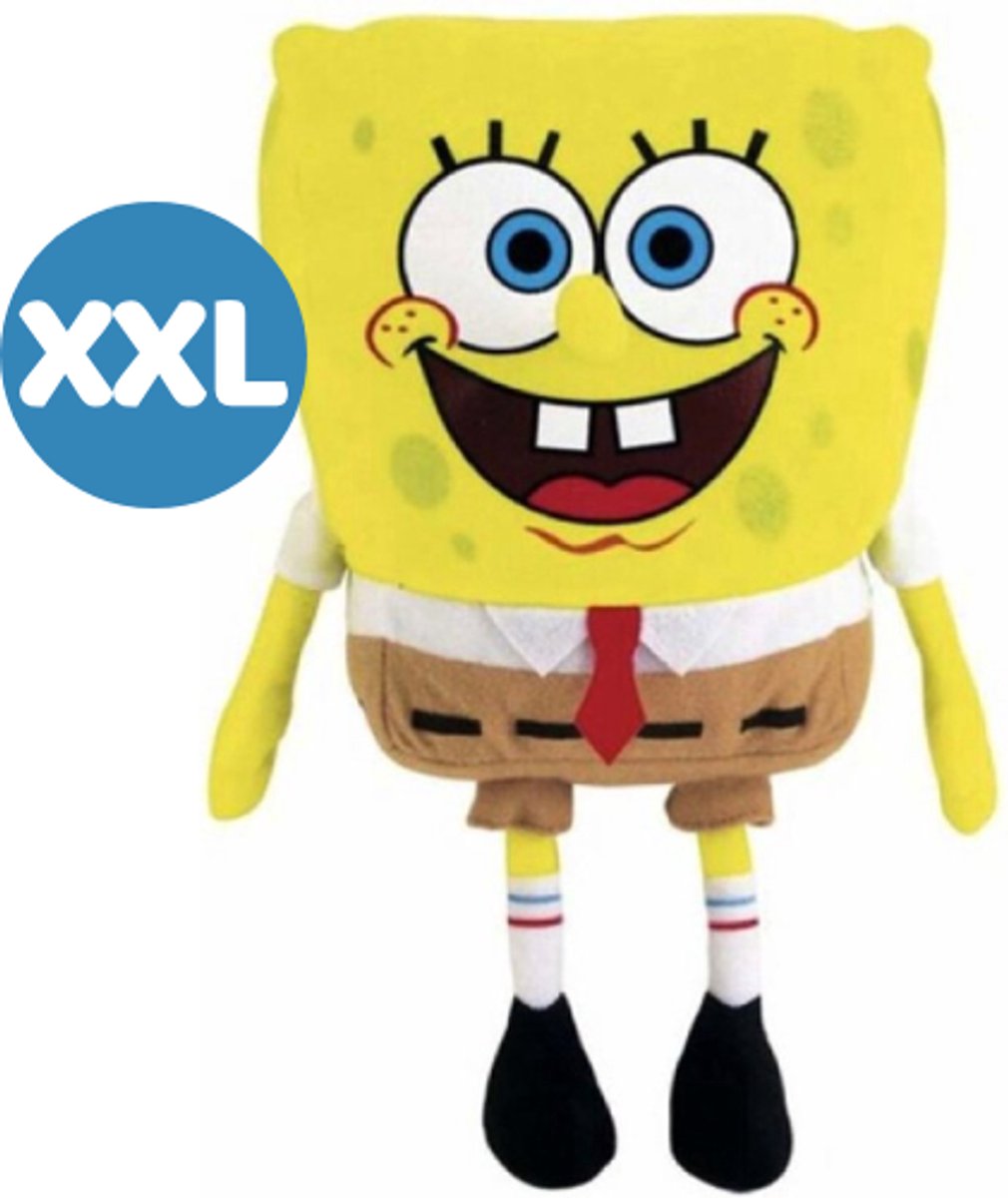 Spongebob Squarepants Pluche Knuffel XXL 120 cm - Speelgoed Knuffels voor Kinderen - Grote XXL Sponge Bob Square Pants - Patrick Ster, Octo, Meneer Krabs, Gary de Slak