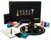 Double Lucky 7 - Gezelschapsspel voor volwassenen en families - 2026 Editie met Lucky Wheel – Bordspel & kaartspel in 1 met verrassende twists - Vanaf 14 jaar - 2 tot 7 spelers - 40 min.