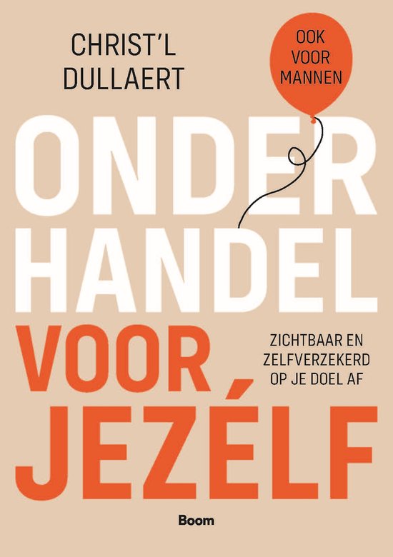 Onderhandel voor jezelf - cover