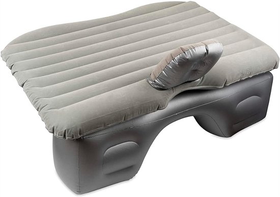 Auto Luchtbed - Opblaasbaar Automateras - Inclusief 12V Pomp, 2 Kussens en Tas - 140 x 80 cm van Merkloos — afbeelding 5