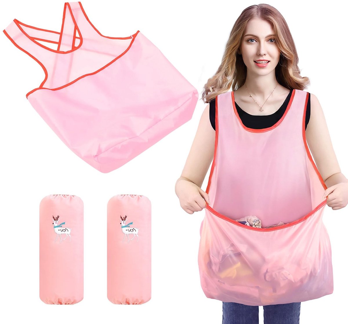 Dailygoods - Dailygoody - Draagbaar Droogschort - Waterdicht Schort - Praktisch Tuinschort - Eén Maat - Oliebestendig - Ideaal voor Vrouwen - Gemaakt van Duurzaam