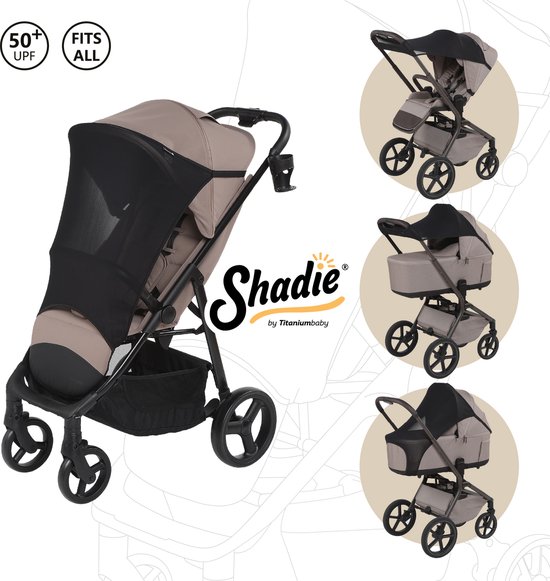 Titaniumbaby SHADIE Elastic Sunshade black