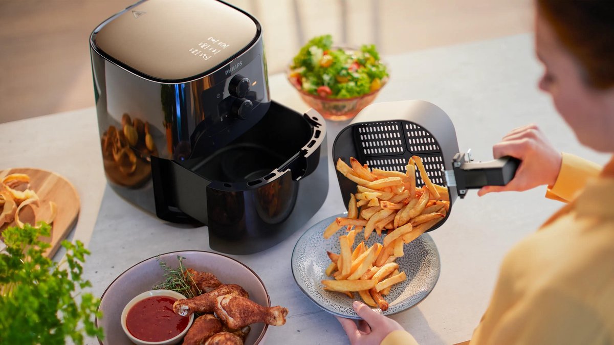 Philips Airfyer Essential 3000 Series - HD9200/90 - 4,1liter (L) - Heteluchtfriteuse - Rapid Air - 12 in 1 kookfuncties – foto 3