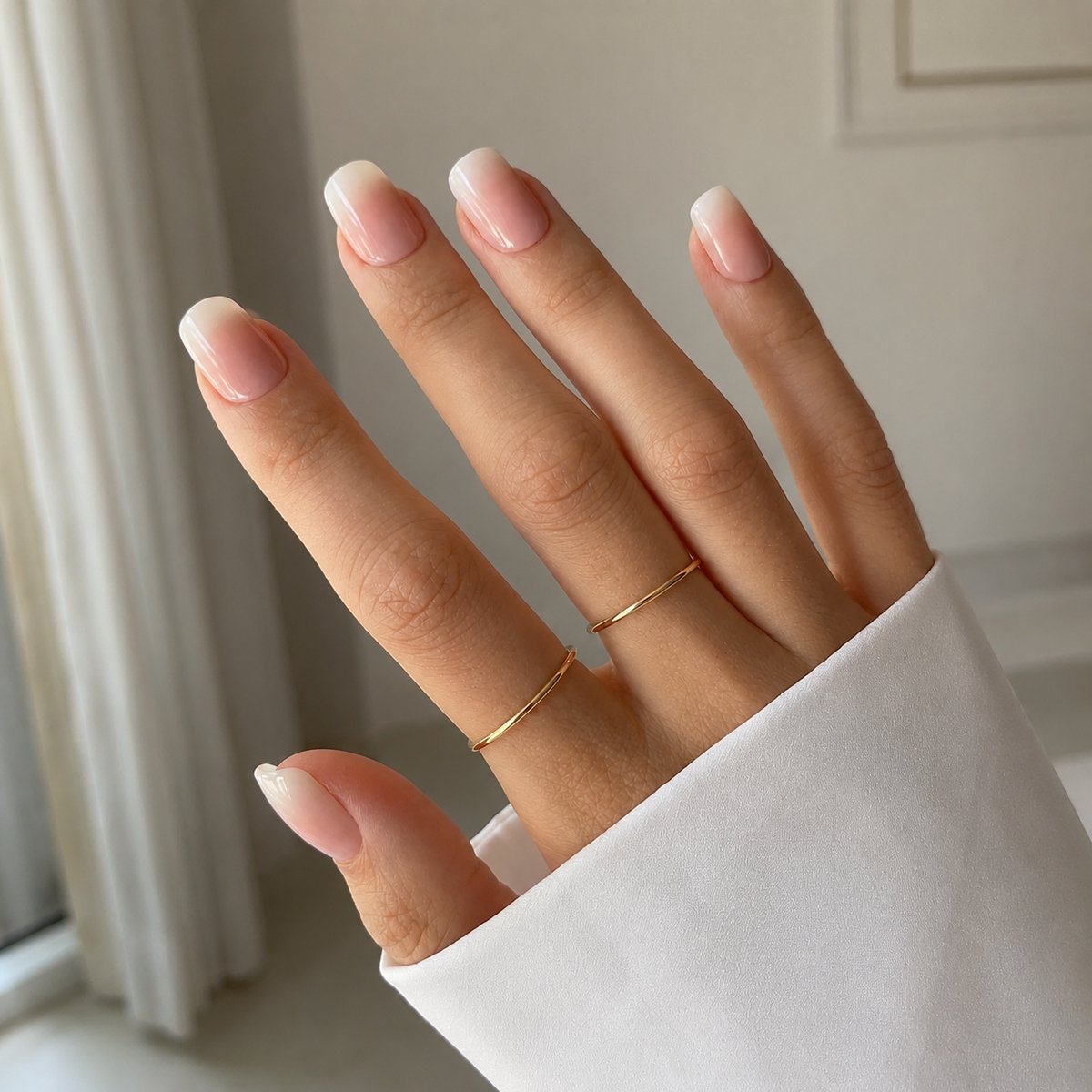 Mimo Seoul Soft Gel Press On Nails Kort - Baby Boomer Square (30 stuks) - Plaknagels Met Lijm & Plakstickers - Nepnagels Valse Nagels Herbruikbaar - Compleet Prep Kit — cadeau in Mode & Accessoires - foto 8