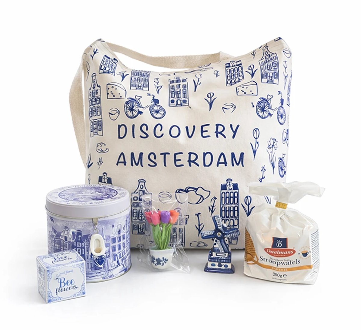 Hollands geschenkpakket delfts blauw