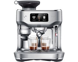 Sage SES995BSS the Oracle Dual Boiler RVS – Pistonmachine – Touchscreen – Dual Boiler – Automatische tamper – Automatische melkopschuimer – Automatische maalstand – Espressomachine