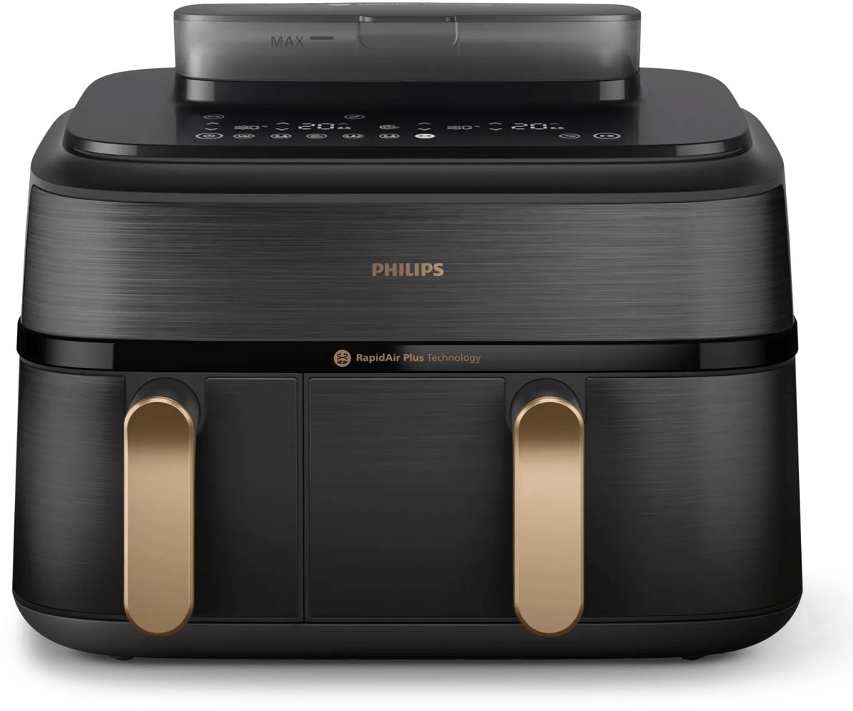 Philips 5000 series NA552/00 - Dubbele heteluchtfriteuse - 9L - 2750W - Zwart – foto 8