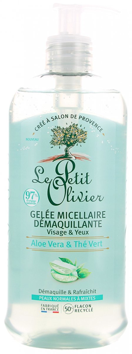 Le Petit Olivier Aloë Vera Reinigende Micellaire Gel 400 ml