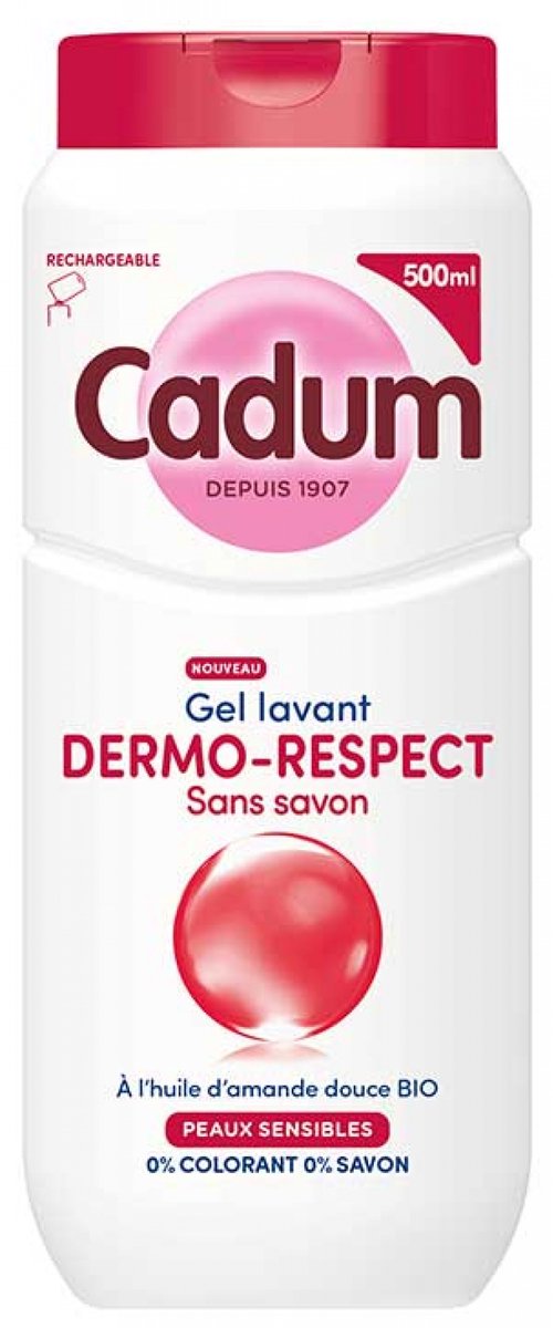 Cadum Dermo-Respect Douchegel Zeepvrij 450 ml