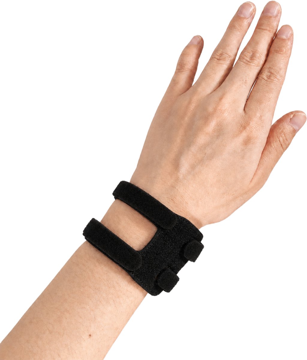 TFCC Polsbrace voor TFCC Pijnverlichting - TFCC brace - Steun voor Polsblessures - Comfortabele Polsband – Zwart