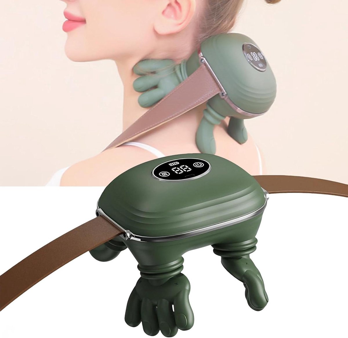 Nekmassage Verwamed - Shiatsu Draadloos - Spiersontspanning - Thuisspa