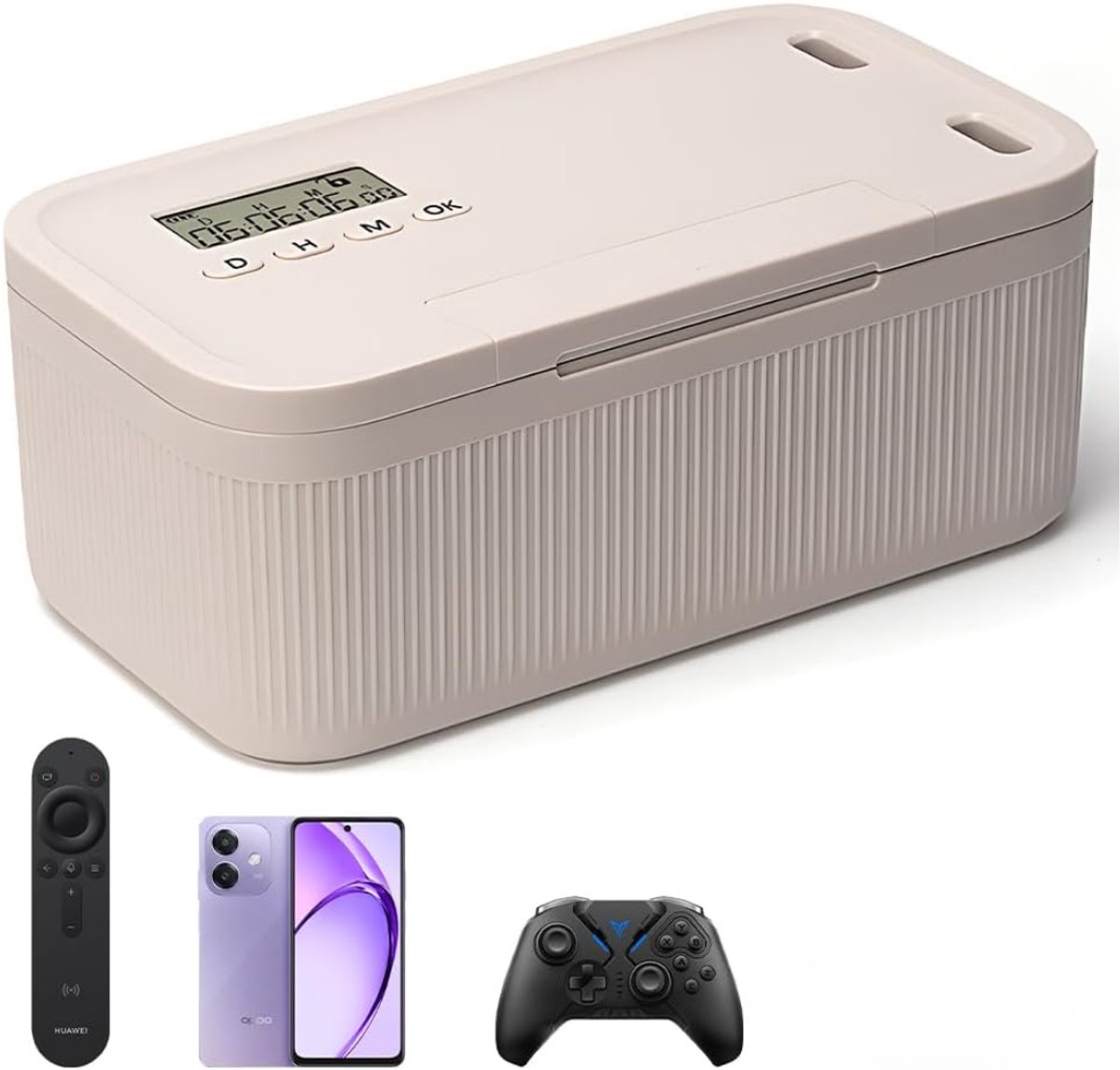 HEZIVO® Telefoonkluis - Met Tijdslot - Focus Box Smartphone - 23,9 x 13,1 x 9,6 cm