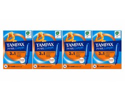 Tampax Tampons Pearl Compak Super Plus Applicator - 64 stuks