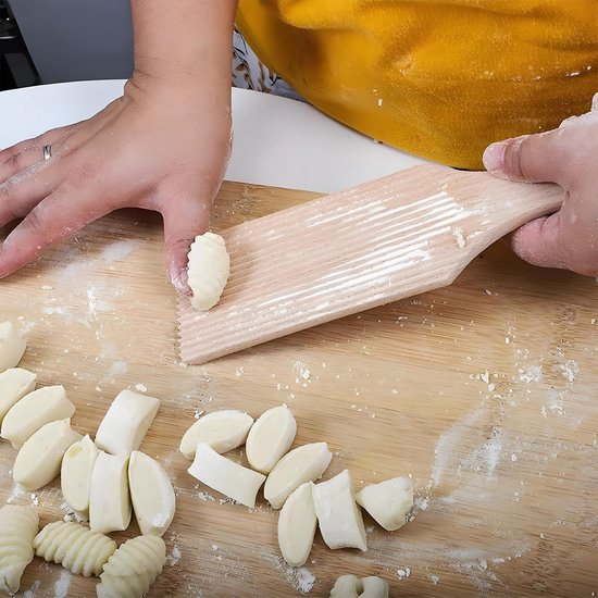 Dailygoods - Houten Gnocchiplank voor het Maken van Pasta van Dailygoods — afbeelding 5
