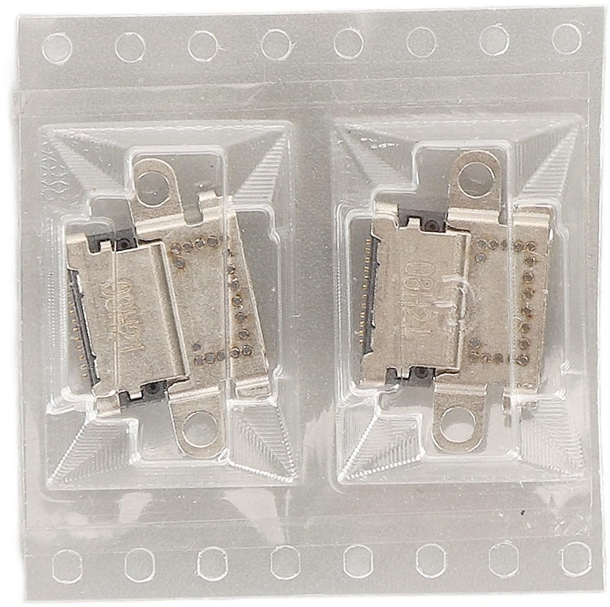 Dailygoods - 2 Stuks USB-C Oplaadaansluiting Vervanging