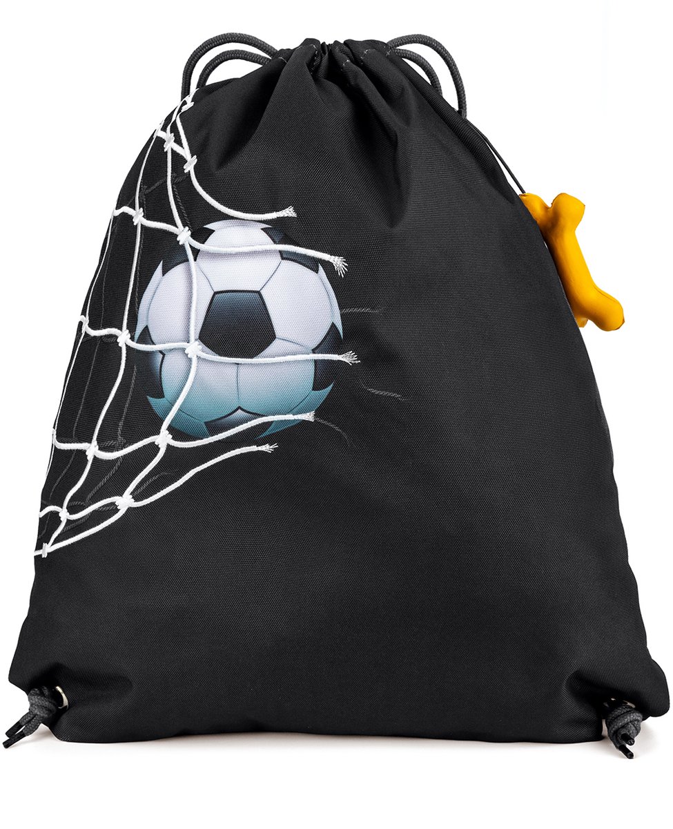 Stones and Bones Hazel 4.0 - Gymtas - Zwemtas - Waterdicht Materiaal - Goalgetter - Zwart