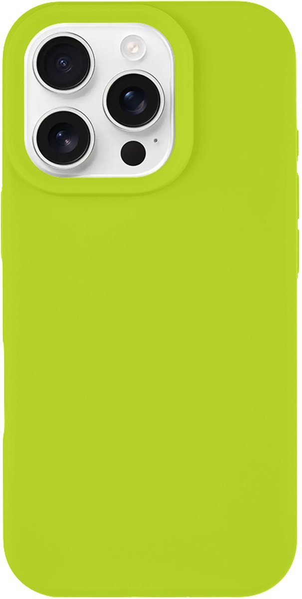 Tactical iPhone 16 Pro MagForce Velvet Smoothie Cover – Hoesje – Avocado