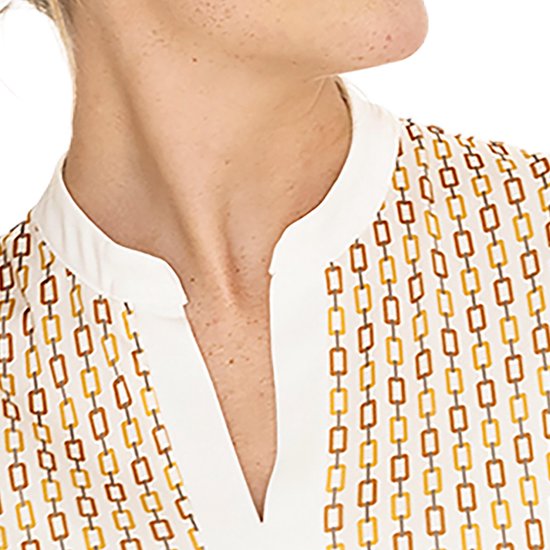 Func Factory dames Top Zoe gold print maat 38 van Func Factory — afbeelding 2