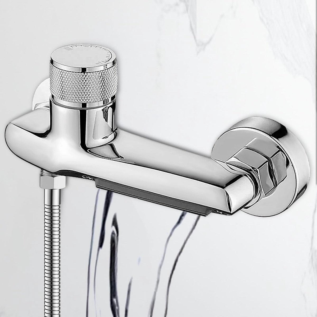 Dailygoods - Badkuipkraan met Thermostaat en Waterval Effect