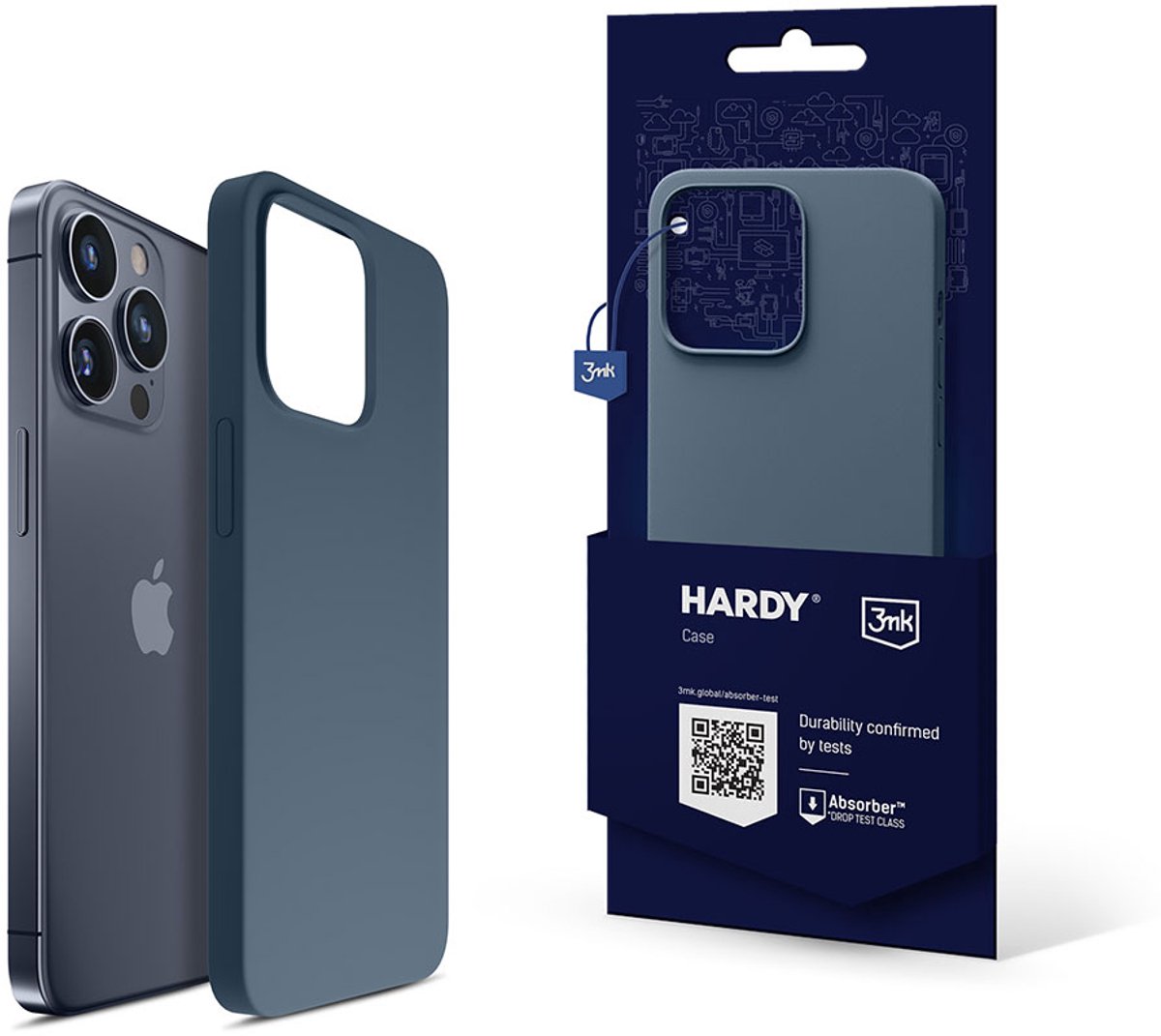 3Mk Hardy Silicone Magcase Hoesje Voor Apple Iphone 15 Pro Max Met Magsafe-Compatibiliteit